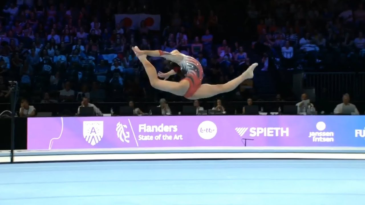 (13.333) Kishi Rina 🇯🇵Floor exercise Qual/ 2023 WAG World Championships