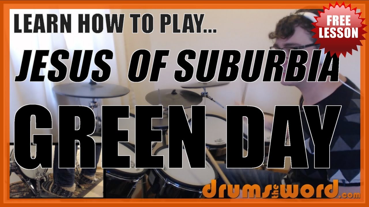 ★ Jesus Of Suburbia (Green Day) ★ (Part 3) FREE Full-Song Drum Lesson | How To Play Drums (Tre Cool)
