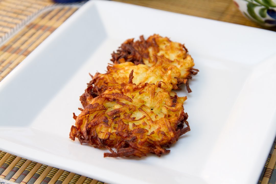 Tortitas de Papas o Patatas Estilo Latke