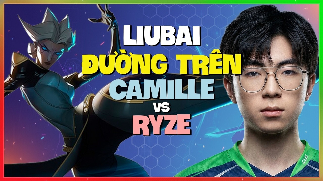 Rank 1 Camille : HỦY DIỆT Ryze Với Sát Thương ĐIÊN RỒ - Vietsub