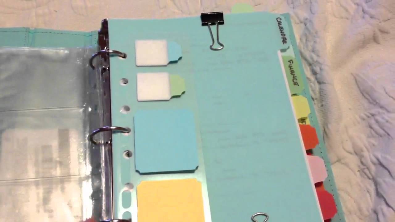Martha Stewart home office binder