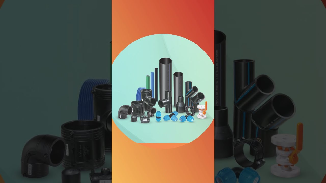 HDPE Fittings Tee manufactured by Rainson Pipe Industries Pvt. Ltd. #fittings #pipefittings