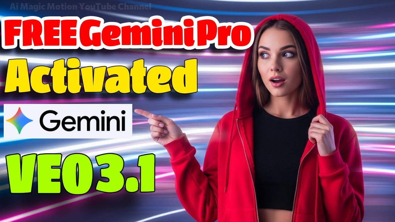 FREE Gemini Pro Activation | Full Access to VEO 3.1 (No Watermark!)