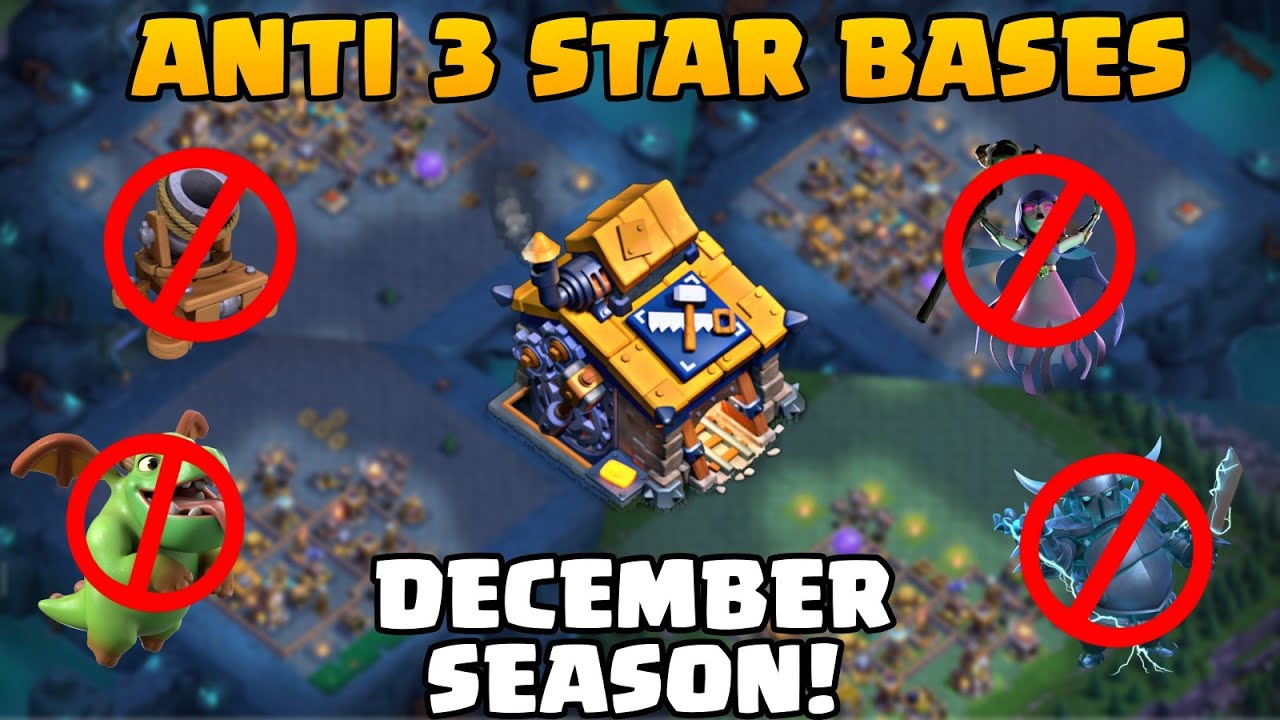 NEW December Season BH10 Base Layouts | Top 5 Builder Hall 10 Bases (Best Anti 3-Star!)