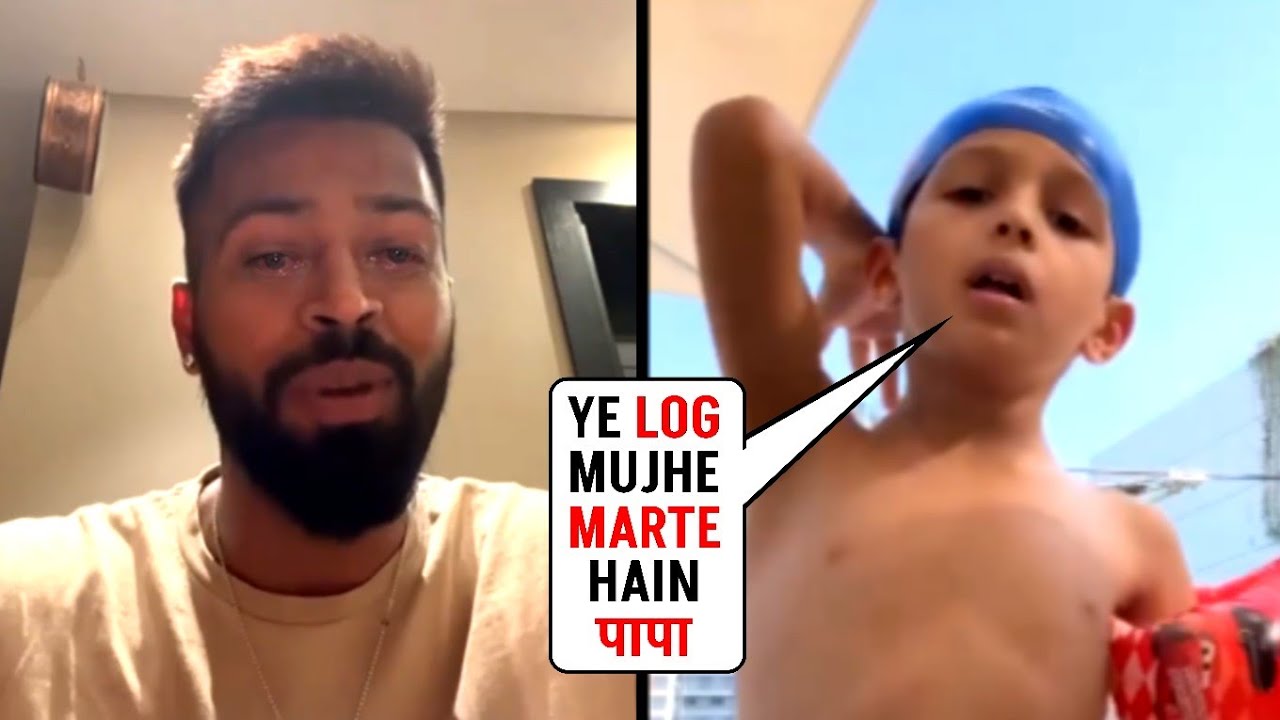 Hardik Pandya's eyes drown in tears as Son Agastya revealed how Natasa's Boyfriend Alex slapped him