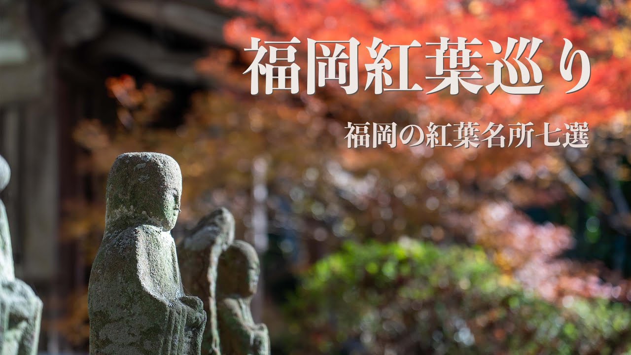 【福岡の紅葉】福岡紅葉巡り　有名紅葉名所から穴場まで　福岡の紅葉名所七選