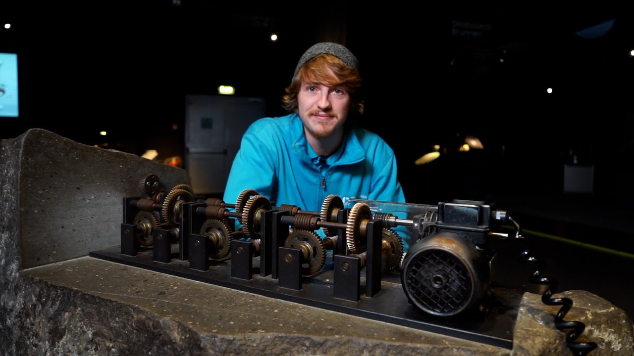 Mein Lieblingsexponat im Technorama: Maschine mit Granit