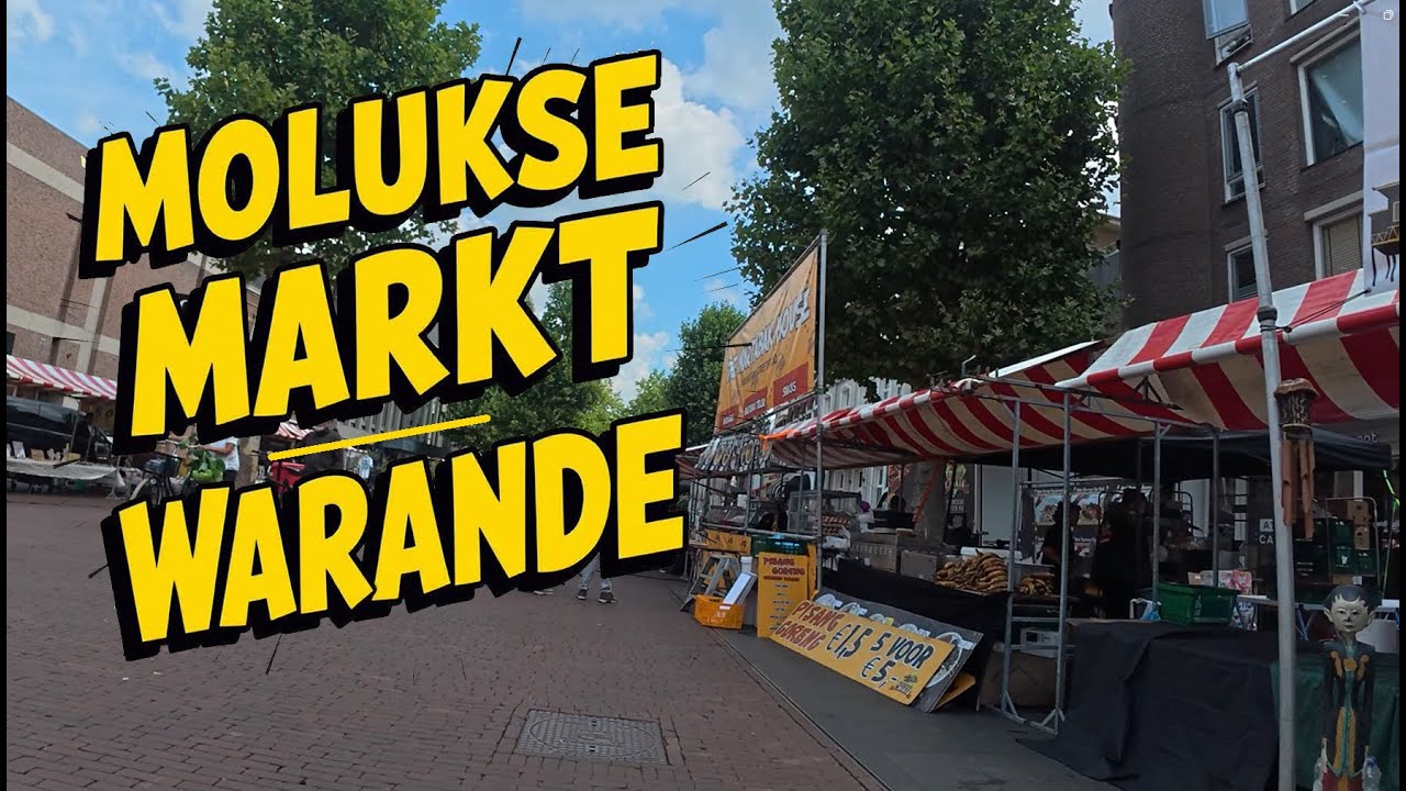 Biking in the Netherlands: Molukse markt + Warande