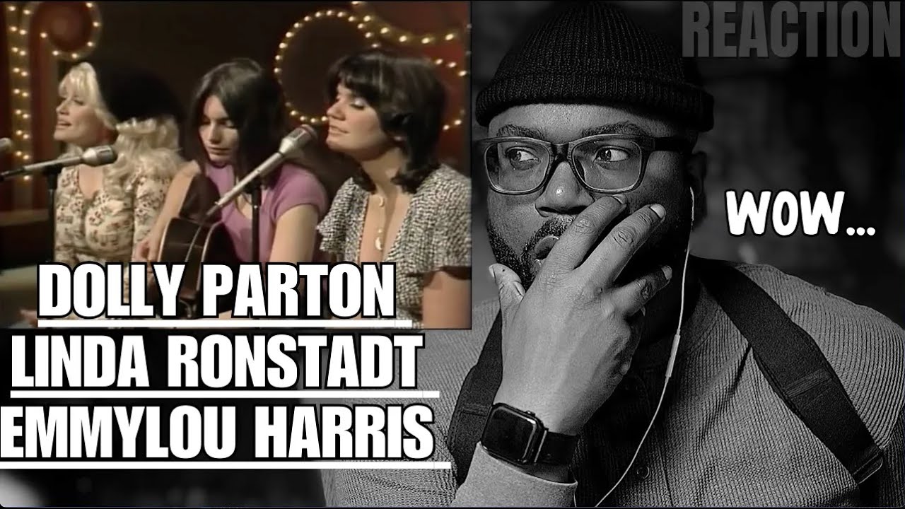 first time hearing Dolly Parton Linda Ronstadt Emmylou Harris   The Sweetest Gift   Reaction!!