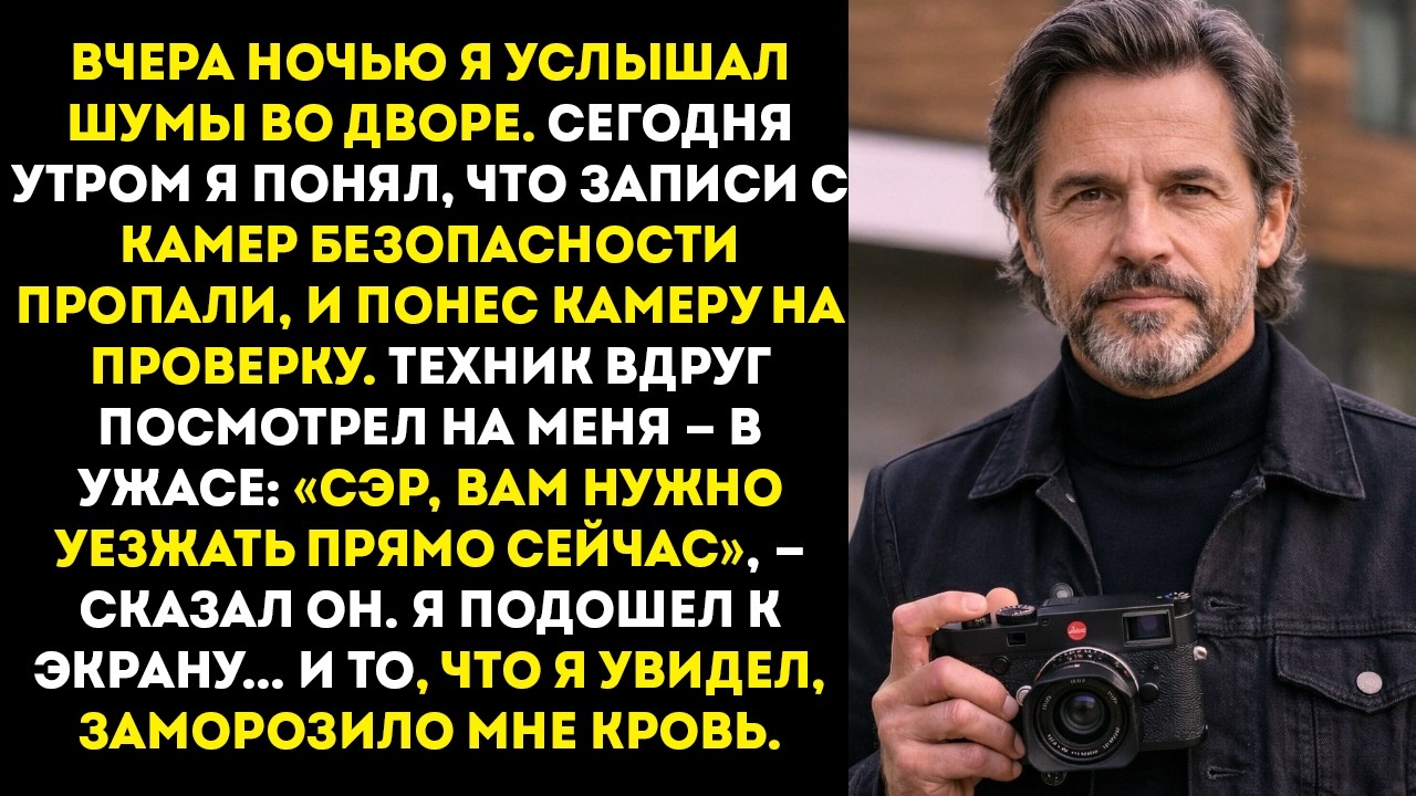 Я отнёс камеру на проверку… и техник сказал мне «Уходи прямо сейчас»
