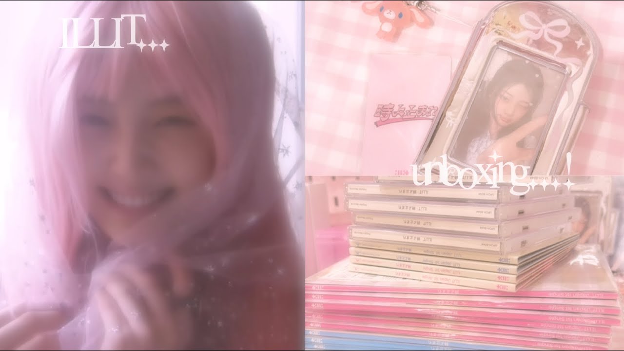 ウォンヒ推しによるILLIT【時よ止まれ】開封動画ᕱ⑅ᕱﾞ🎀