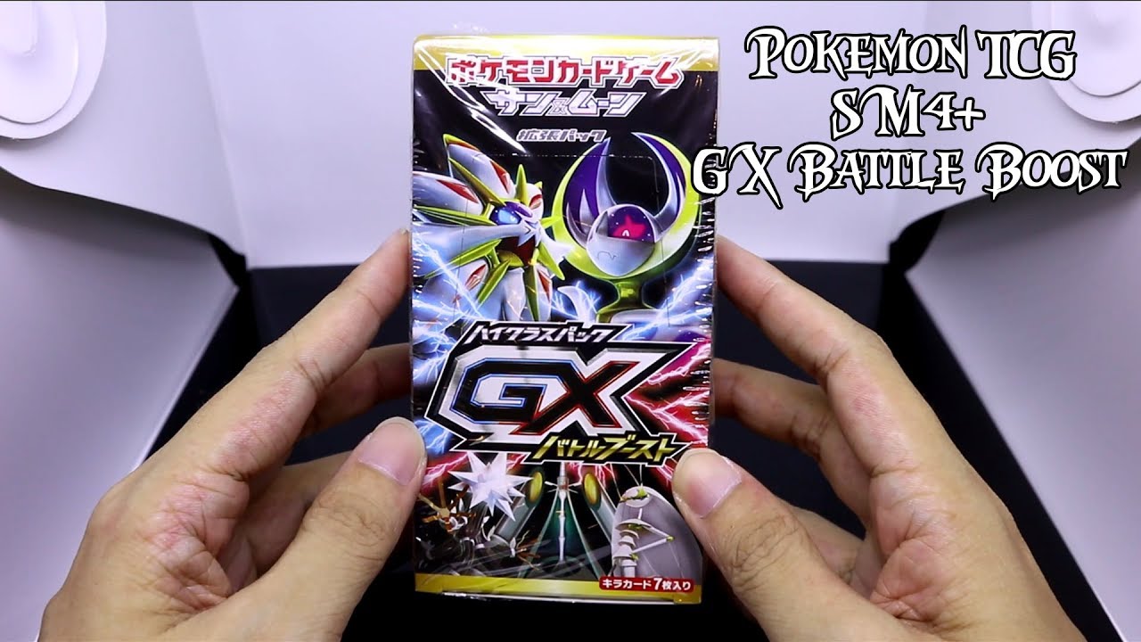 POKEMON TCG SM4+ GX Battle Boost Booster Box Opening GXes GALORE!!