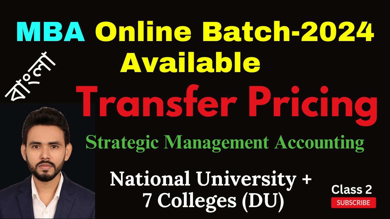 Transfer price | Corporate financial reporting | Chapter 5