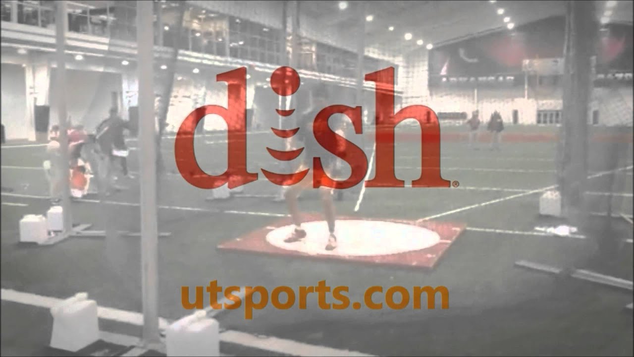 UT Track & Field: Cameron Brown Improves UT Rookie WT Record