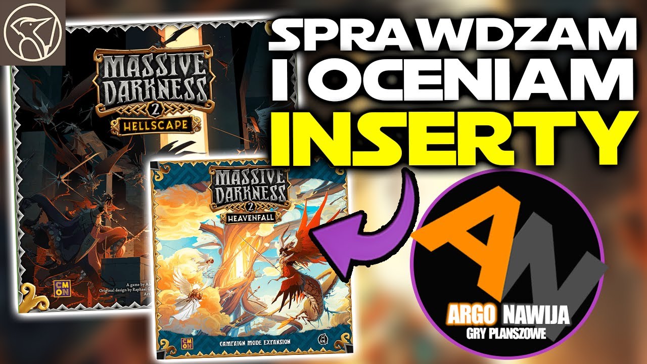 Test INSERT&Oacute;W reDrewno - Massive Darkness 2 + Heavenfall | FUNKCJONALNOŚĆ [2023]