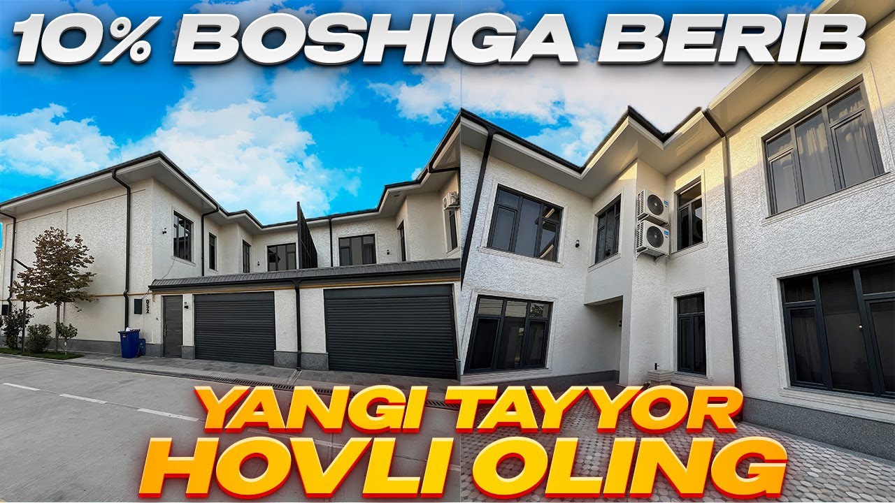 BOSHIGA 10% BERIB TAYYOR HOVLI OLING! 📞 55-512-22-20 #uybozor #ховли #ташкент