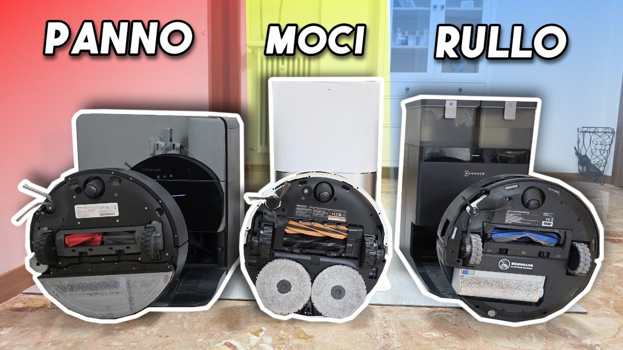 CHI LAVA MEGLIO? ROBOROCK SAROS 10 vs DREAME X50 vs ECOVACS X8