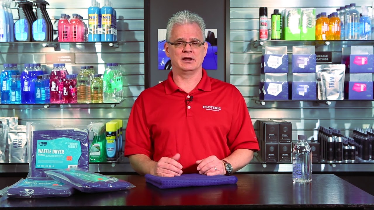 Gyeon Waffle Dryer Microfiber Towel Review   Esoteric Car Care
