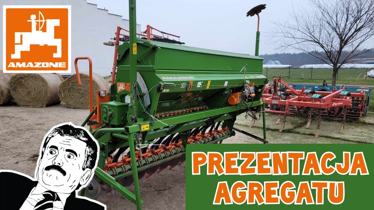 Nowa AMAZONKA zagościła na naszym gospodarstwie / prezentacja agregatu ;)