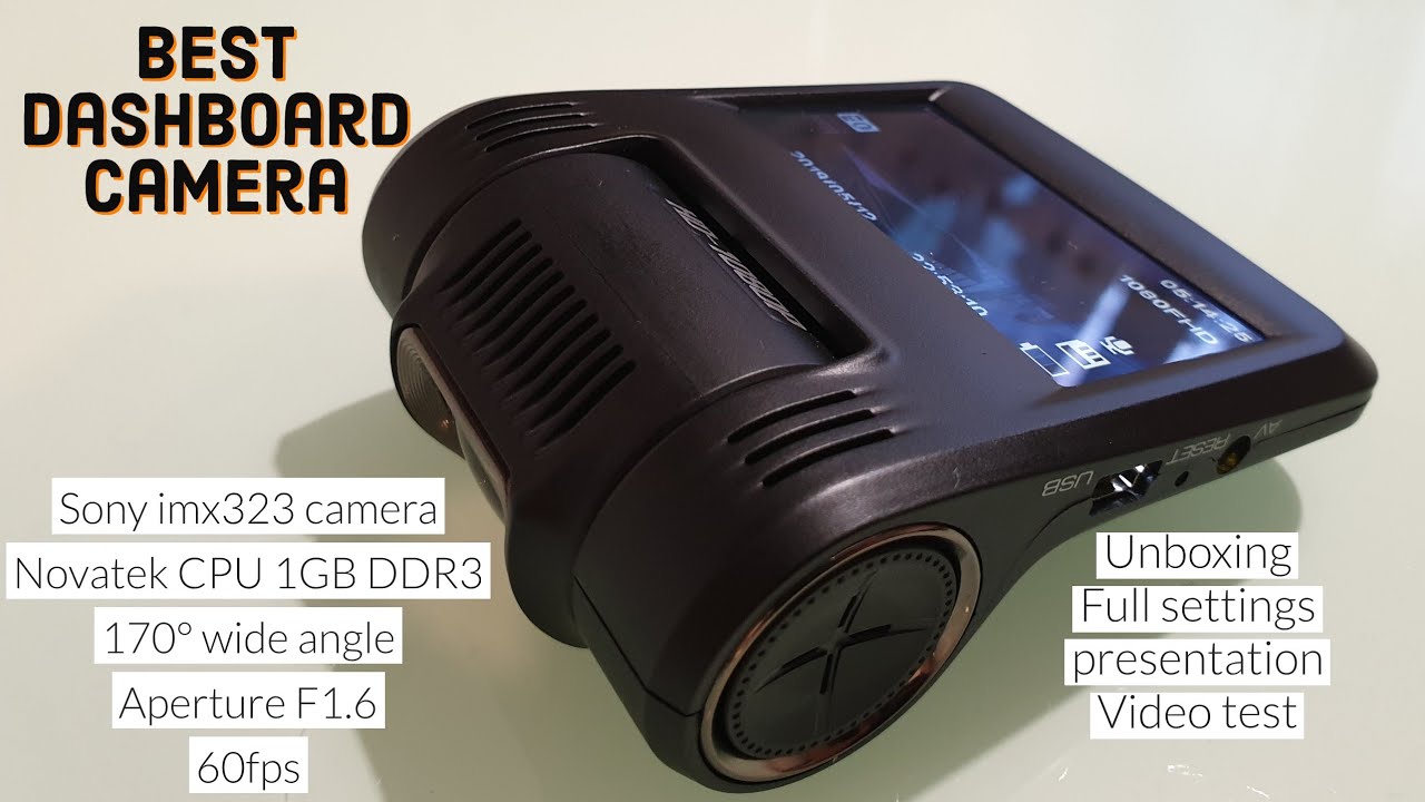 The best dashboard camera? Sony imx323 sensor, WIFI, F1.6, CPU Novatek 1GB DDR3
