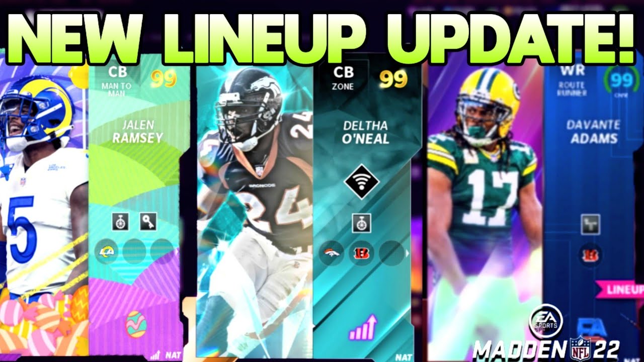 *NEW* PRE GOLDEN TICKET MUT 22 LINEUP UPDATE | BEST MADDEN 22 LINEUP UPDATE (MUT 22 BEST TEAM)