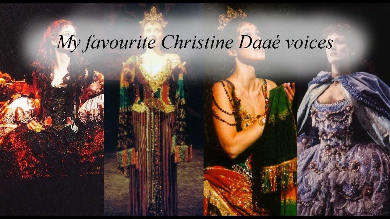 My favourite Christine Daaé voices