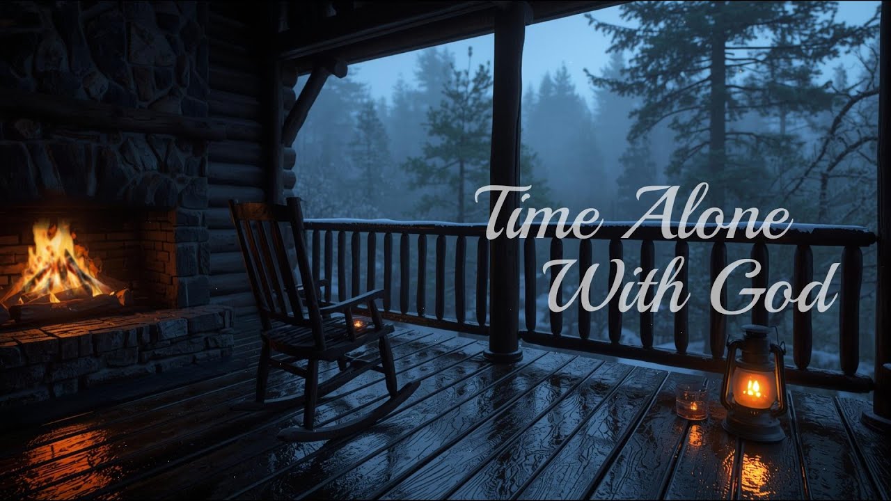 TIME WITH GOD 💜 Soothing Worship Instrumental for Devotion, Prayer,  and Peace