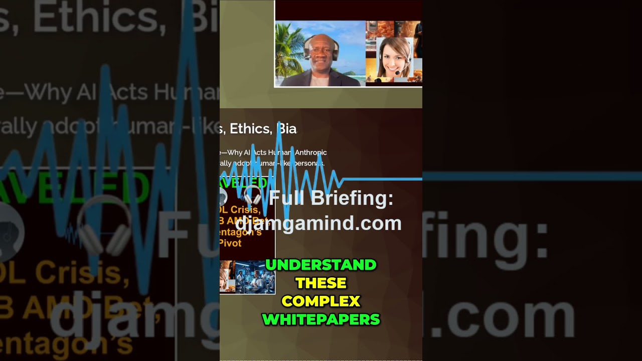 AI Whitepapers Simplified: 60-Second Audio Intelligence #shorts