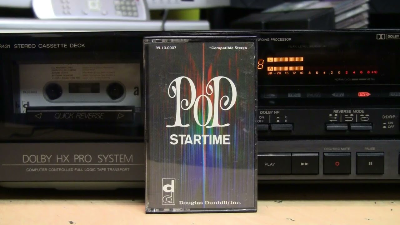 Pop Startime - Late 1960s stereo cassette tape
