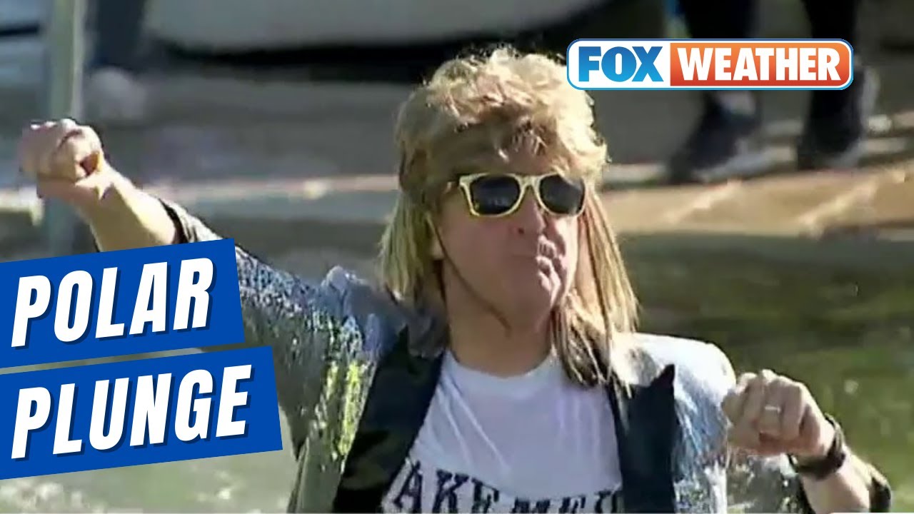 FOX 9's Ian Leonard Joins 19th Polar Plunge In Minneapolis