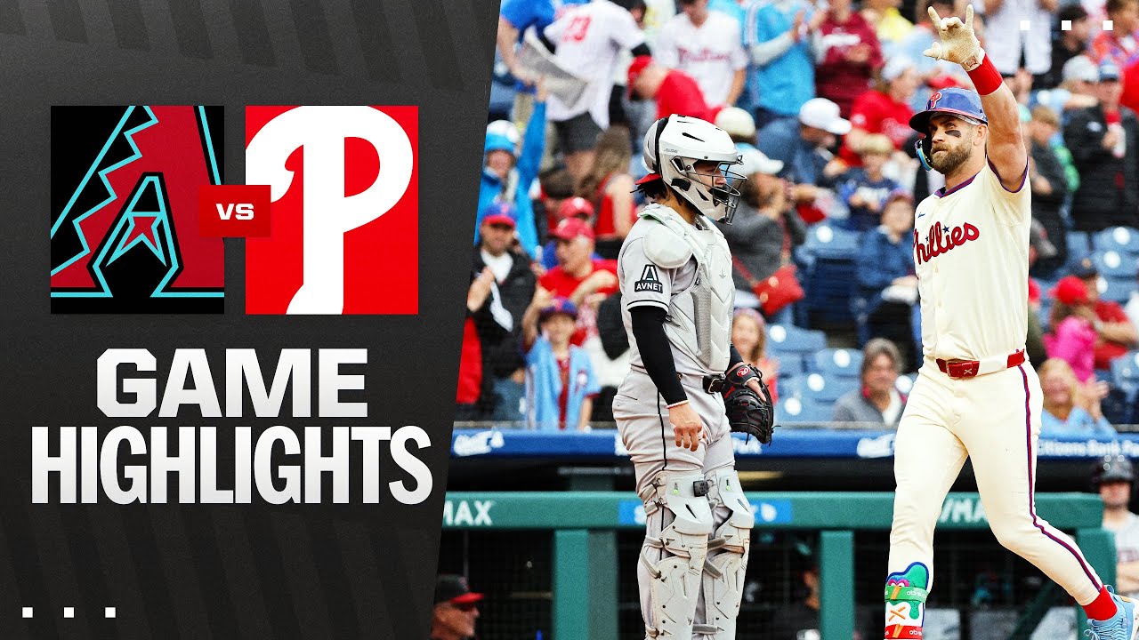 D-backs vs. Phillies Game Highlights (5/4/25) | MLB Highlights