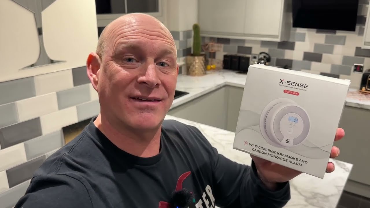 Комбинированный датчик дыма и угарного газа X-Sense WiFi, настройка и демонстрация!