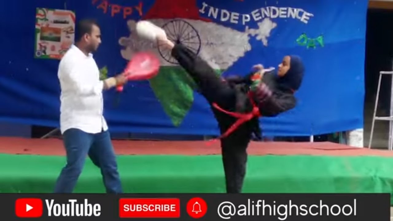 Amazing Martial Arts Performance At Chandanagar | Alif High School