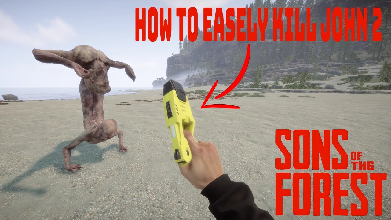 How to Kill the caterpillar mutant (John 2) - Sons of the Forest *graph outdated*