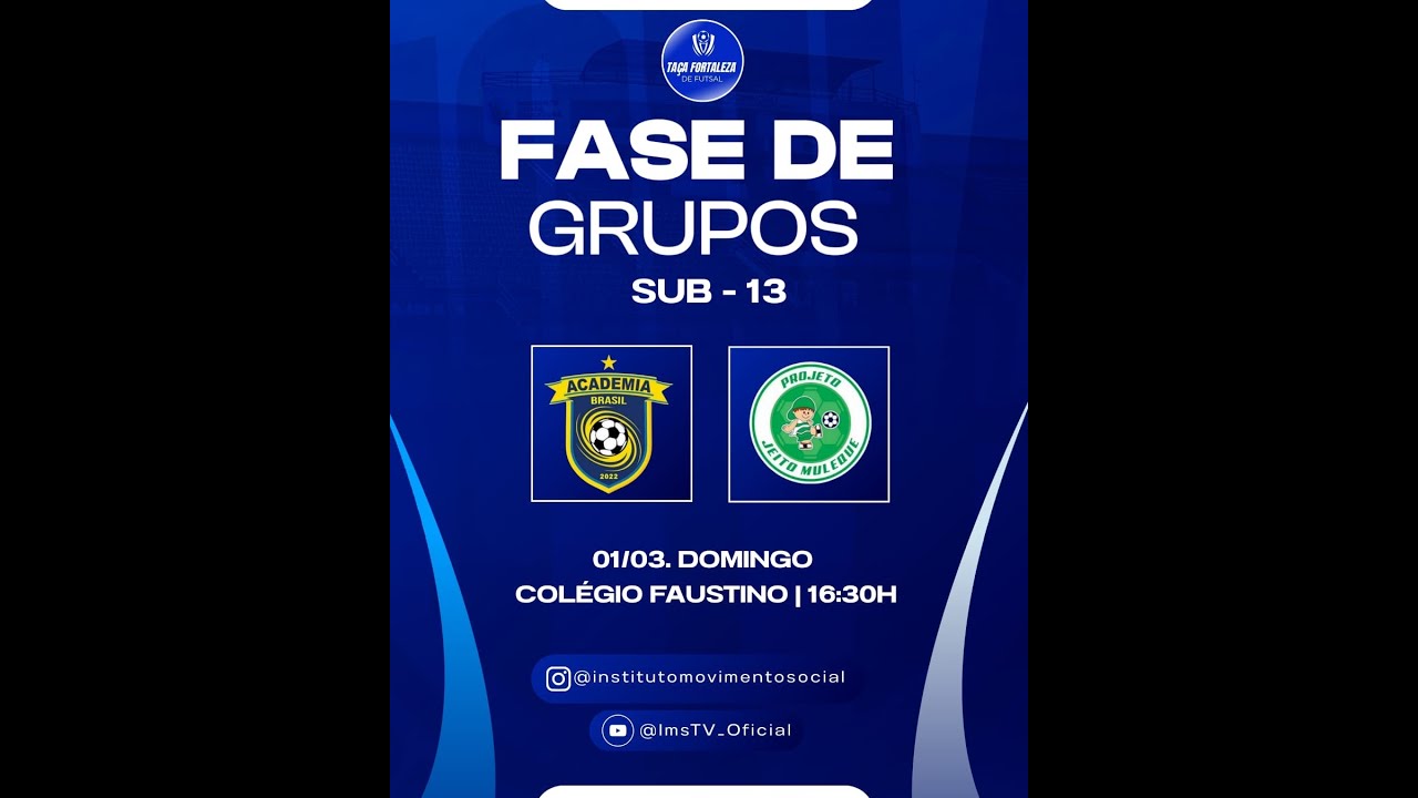 𝐀𝐂𝐀𝐃𝐄𝐌𝐈𝐀 𝐁𝐑𝐀𝐒𝐈𝐋🆚𝐉𝐄𝐈𝐓𝐎 𝐌𝐎𝐋𝐄𝐐𝐔𝐄(𝐓𝐀𝐂̧𝐀 𝐅𝐎𝐑𝐓𝐀𝐋𝐄𝐙𝐀 𝐃𝐄 𝐅𝐔𝐓𝐒𝐀𝐋/𝐒𝐔𝐁𝟏𝟑)