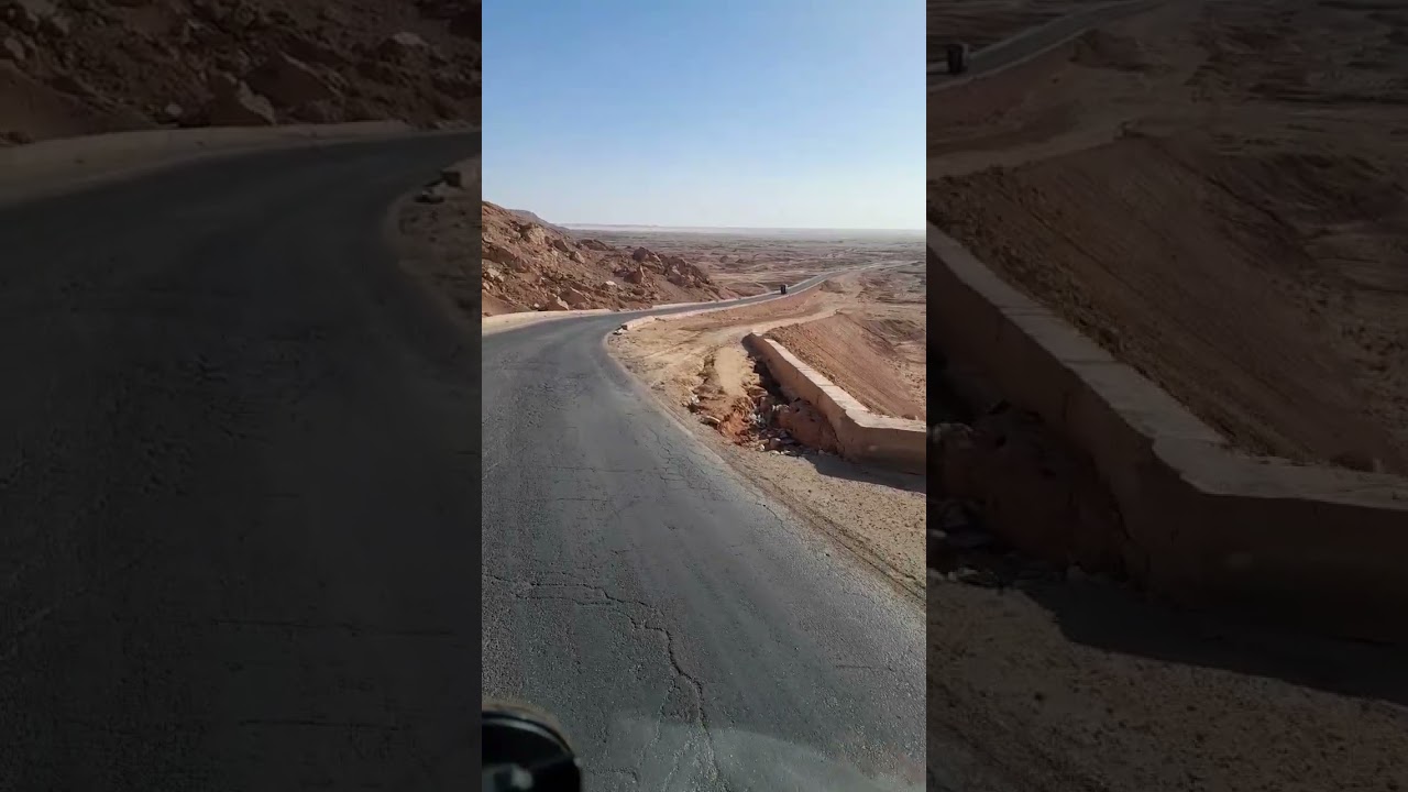 منحدر قرانفاليز عين أميناس صحراء الجزائر