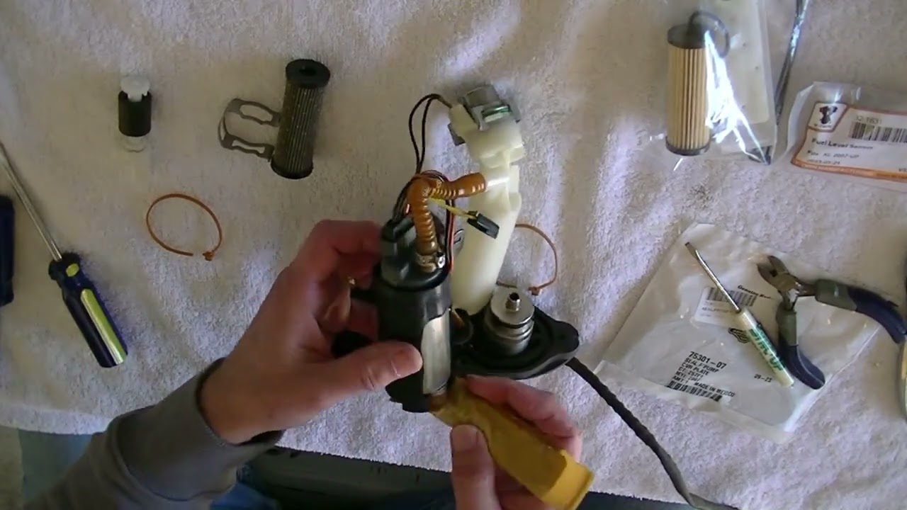Sportster 72 Fuel Filter and Sensor Replacement