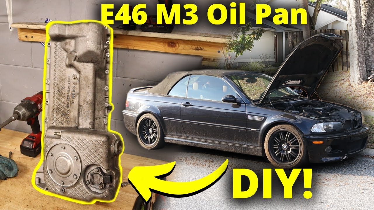 How to: Remove E46 M3 Oil Pan!