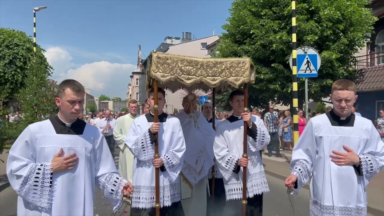 Relacja z uroczystości Bożego Ciała w Pelplinie 2024