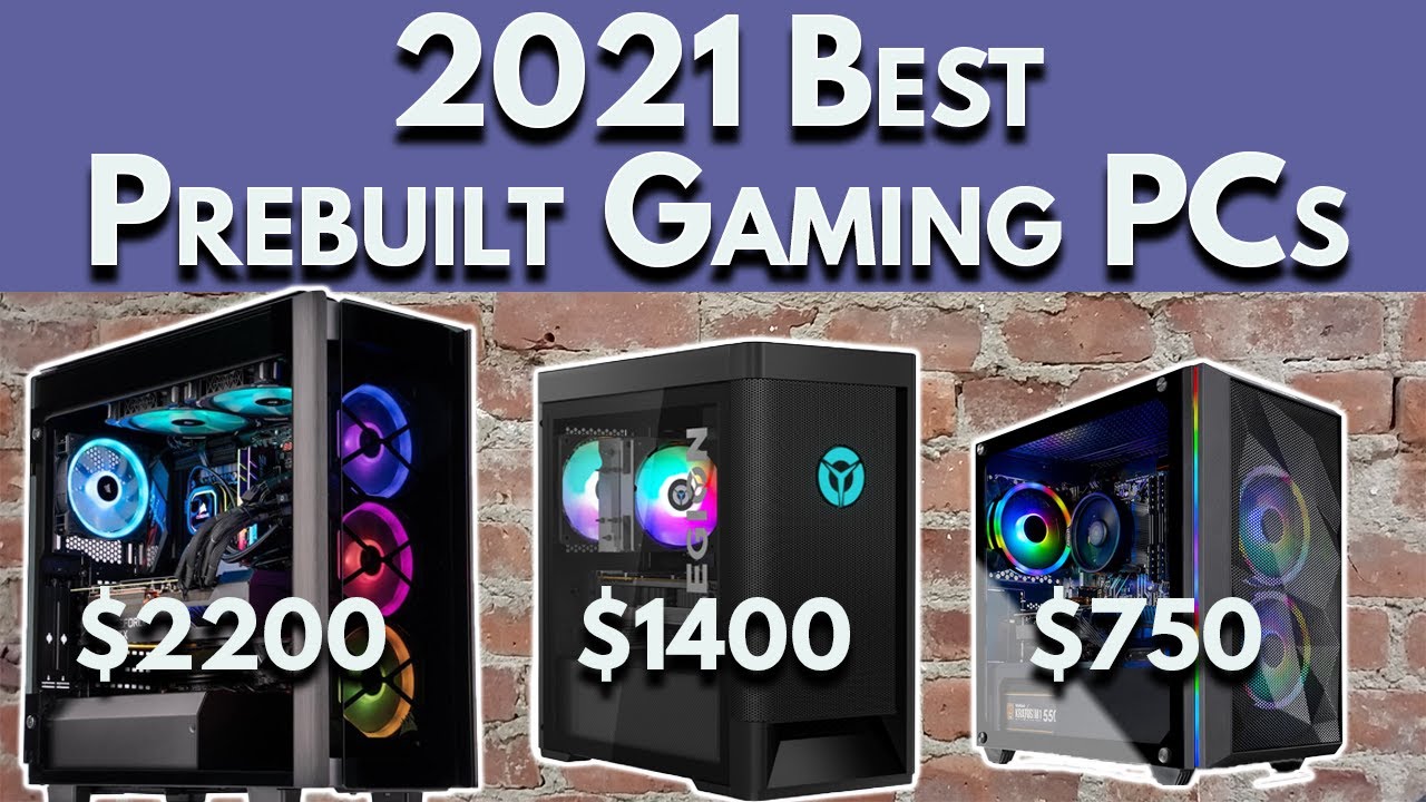 Best Prebuilt Gaming PC 2021 -- 1080p, 1440p, 4K Gaming | Best Gaming PC 2021