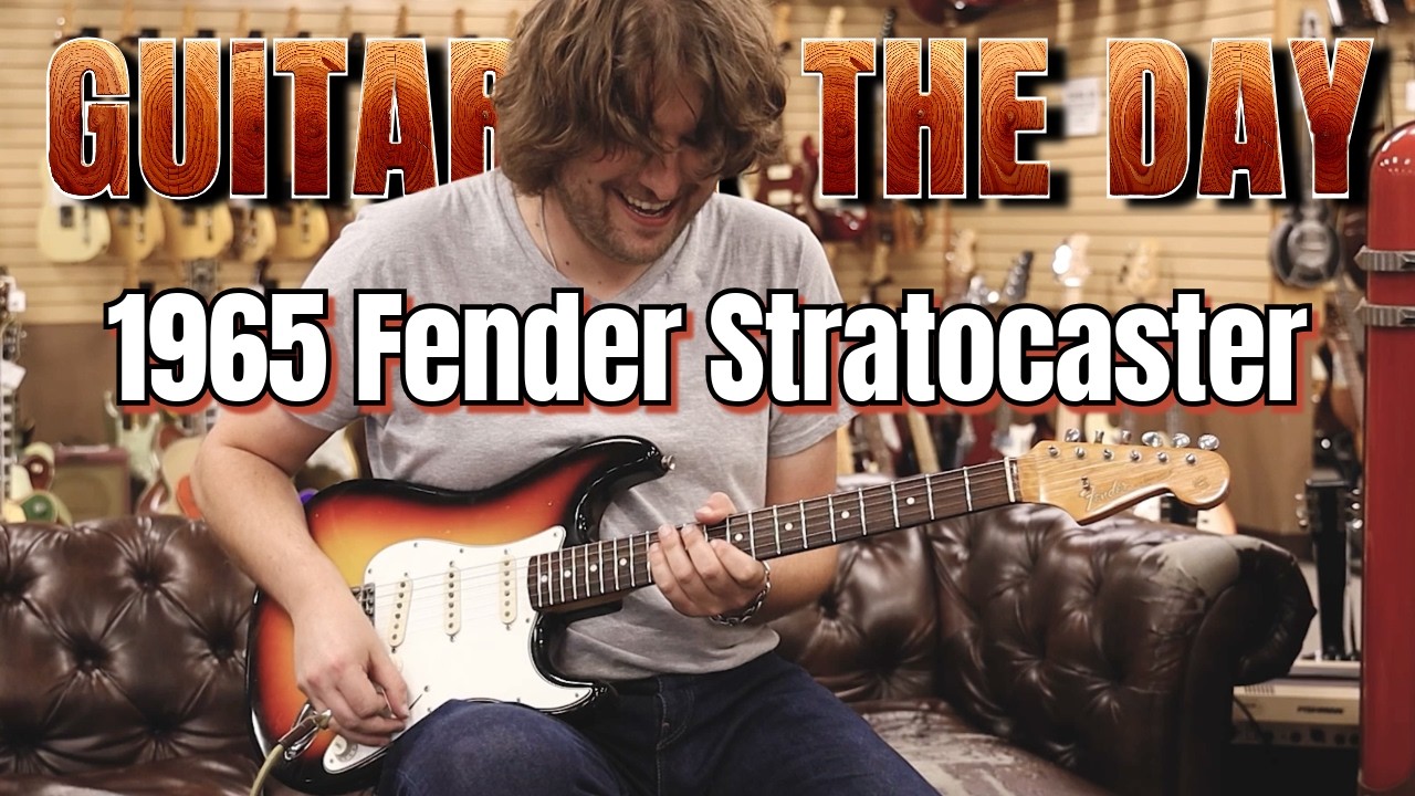 Fender Stratocaster 1965 года цвета Sunburst | Гитара дня