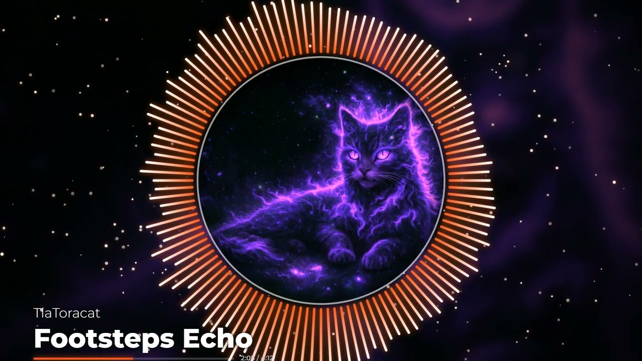 TiaToracat - Footsteps Echo [Official Visualizer]