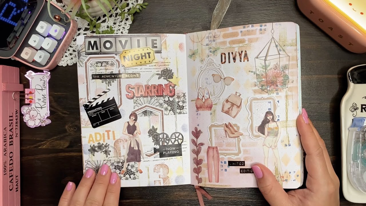 ASMR | Scrapbook Journal Flip Through #2 | No Music | No Talking