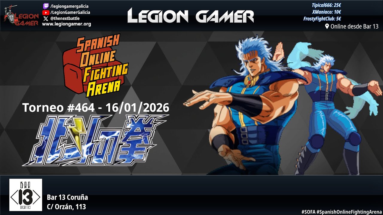 Spanish Online Fighting Arena #464 - Hokuto no Ken