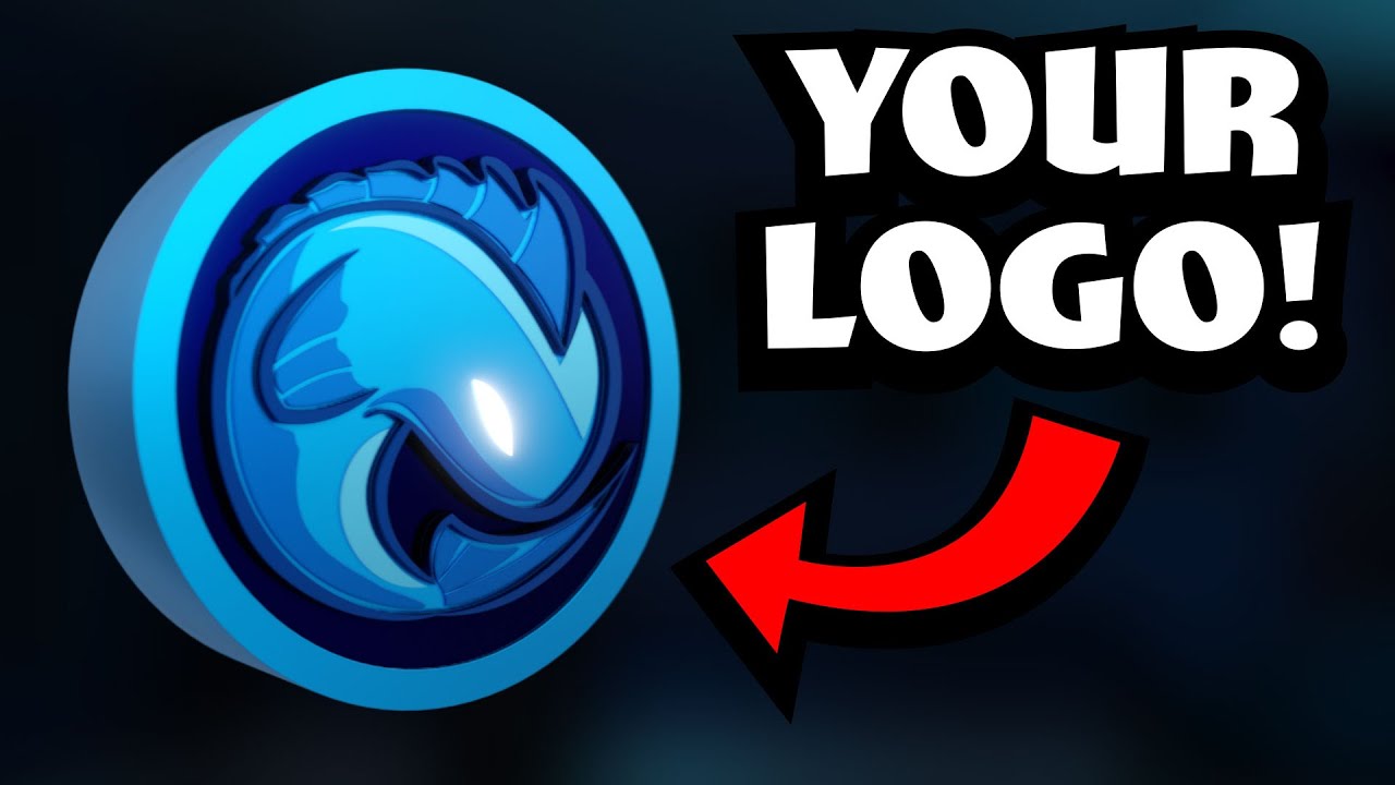 How to Make YOUR Logo 3D in Blender 2.9 | StreamSchool