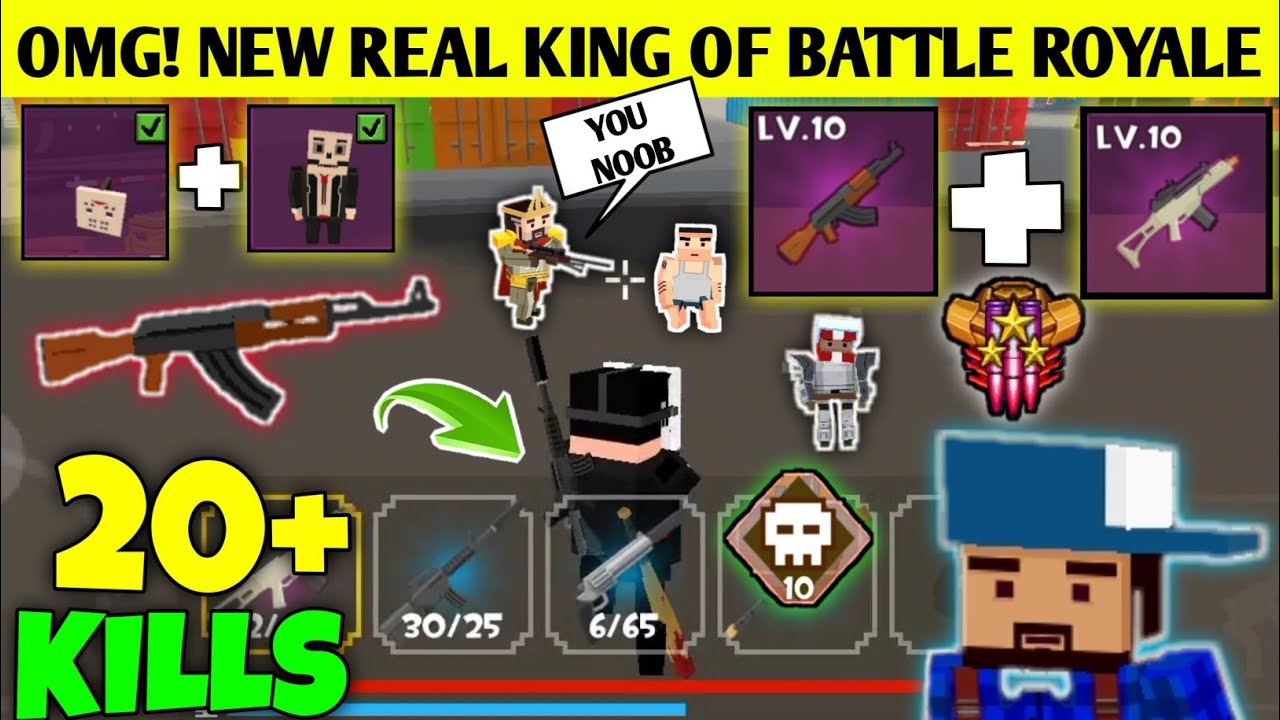 OMG!😍 NEW REAL KING OF BATTLE ROYALE - Grand Battle Royale Android gameplay #061