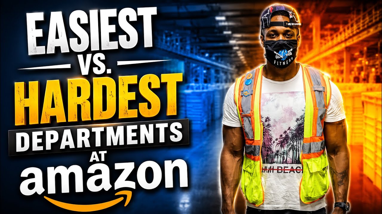 Working At Amazon | Easiest Vs. Hardest Departments