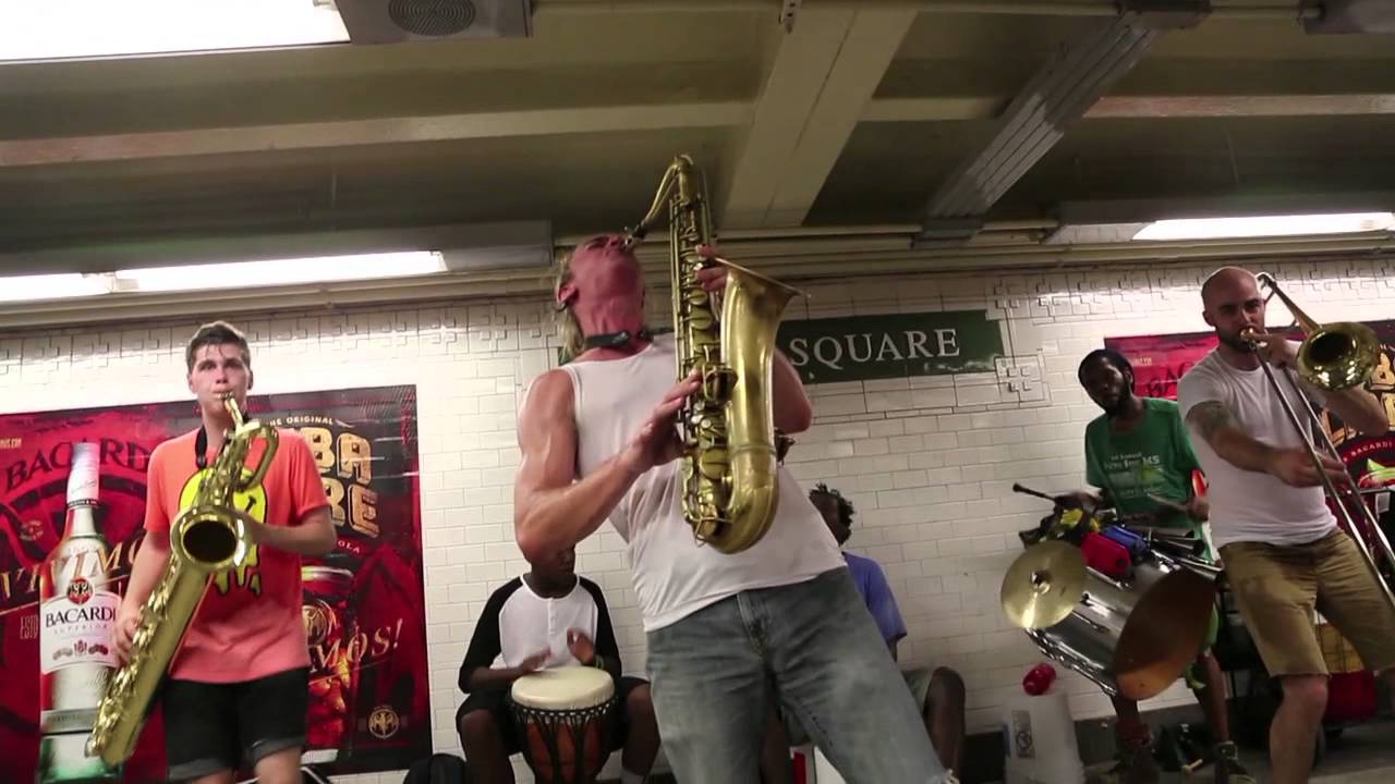 The Drumadics. Live at Union Square NYC 7.14.13