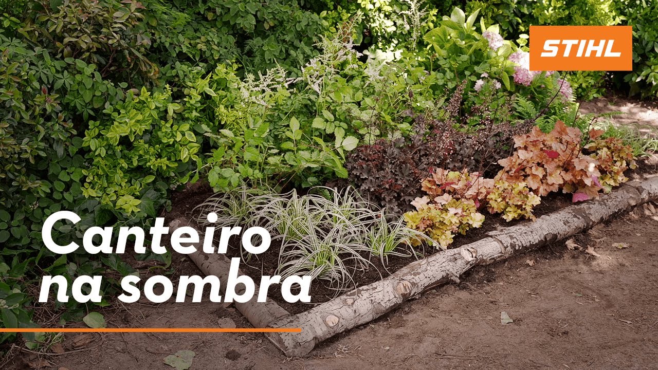 Como fazer um canteiro na sombra