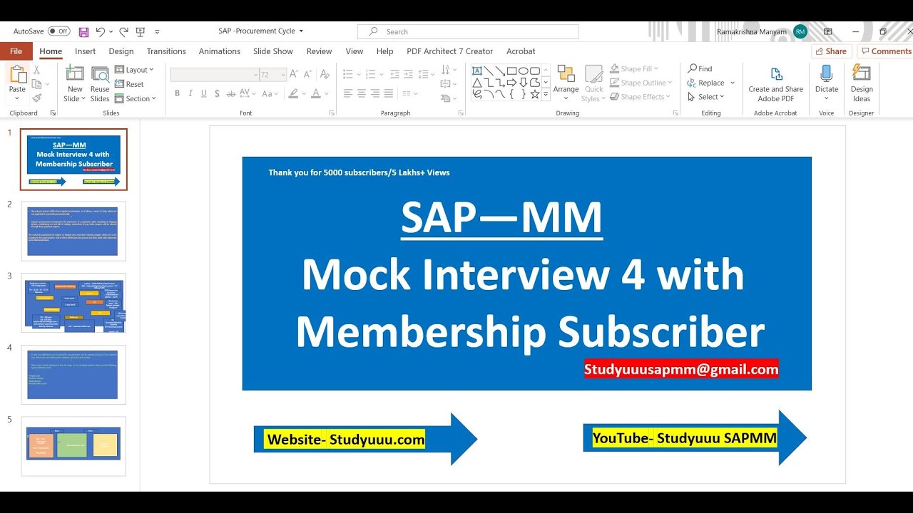 SAP MM-- Discussion on SAP MM—Important topics of E2E Materials Management-- Mock 4